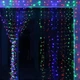 Гірлянда Штора Xmas 3Mx3M 300 led M-9 Мультикольоровий Copper на мідному дроті - зображення 2