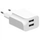 Мережевий Зарядний Пристрій XO L35D 2USB/2.1A + (USB - Lightning) (Бiлий) - изображение 3