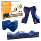 Подушка для ніг та колін ортопедична Qmed Knee & Leg Spacer Синій - зображення 5