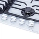 Варочная поверхность газовая на стекле WEILOR GG 624 WH - изображение 5