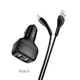 Адаптер автомобильный HOCO Micro USB Cable Leader Z36 |2USB, 2.4A| 4756294 - изображение 2
