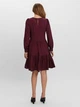 Платье Vero Moda 10233192 XL (98418XL) Бордовый - изображение 2