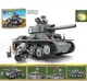 Конструктор военный танк Т-38 Kazi 511 деталей, 2 фигурки 82051 - изображение 2