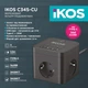 Сетевой фильтр-удлинитель IKOS C34S-CU Black (0007-CEF) - изображение 3