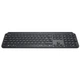 Клавіатура Logitech MX Keys Advanced Wireless Illuminated UA Graphite (920-009415) - зображення 2