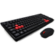 Игровой набор клавиатура + мышь беспроводные HAVIT HV-KB257GCM |ENG/RU/UA| Черный - изображение 2