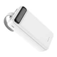 Павербанк повербанк 30000mAh с фонарем BOROFONE BJ14B |2USB/1Type-C| Белый - изображение 2