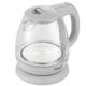 Чайник электрический 1 л электрочайник стеклянный Adler AD 1283G Grey - изображение 3