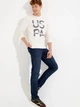 Світшот чоловічий U.S. Polo Assn G081SZ082-000-1499765 2XL Екрю (8682733977297) - зображення 3