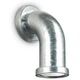 Настенный светильник Ideal Lux PIPELINE AP1 GALVANIZE 160597 - изображение 1