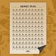Магнітний планер Plans Come True «Трекер накопичень «Money Plan», А4, 21х30 см - зображення 1