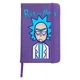 Блокнот А5 Рік Санчез та Морти Сміт Рік та Морти (Rick and Morty) Фіолетовий (92288-2938-PU) - зображення 1