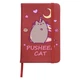 Блокнот А5 Кот Пушин (Pusheen Cat) Красный (92288-3350-RD) - изображение 1