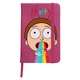 Блокнот А5 Рик Санчез и Морты Смит Рик и Морты (Rick and Morty) Малиновый (92288-2946-FU) - изображение 1