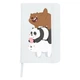 Блокнот А5 Три медведя (We Bare bears) Белый (92288-2643-WT) - изображение 1