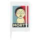 Блокнот А5 Рік Санчез Рік та Морти (Rick Sanchez Rick and Morty) Білий (92288-2931-WT) - зображення 1