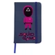Блокнот А5 Трикутник Солдат Гра в кальмара (Squid Game) Темно-синій (92288-3359-NB) - зображення 1