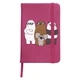 Блокнот А5 Вся правда о медведях (We Bare Bears) Малиновый (92288-2892-FU) - изображение 1