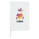 Блокнот А5 Лайк Єдиноріг (Likee Unicorn) Білий (92288-1037-WT) - зображення 1