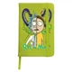 Блокнот А5 Рик Санчез Рик и Морты (Rick Sanchez Rick and Morty) Салатовый (92288-2935-LM) - изображение 1