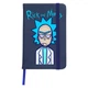 Блокнот А5 Рик Санчез и Морты Смит Рик и Морты (Rick and Morty) Темно-синий (92288-2938-NB) - изображение 1