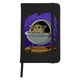 Блокнот А5 Грогу космос(Grogu Baby Yoda) Черный (92288-3518-BK) - изображение 1