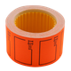 Ценник Buromax 35*25мм ЦІНА (240шт/6м) прямоугольный внешняя намотка оранжевый (BM.282106-11) - изображение 1
