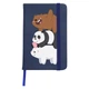 Блокнот А5 Три медведя (We Bare bears) Темно-синий (92288-2643-NB) - изображение 1