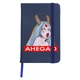 Блокнот А5 Ахегао дівчина-рот лого(Ahegao girl logo) Темно-синій (92288-3508-NB) - зображення 1