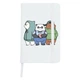 Блокнот А5 Вся правда о медведях (We Bare Bears) Белый (92288-2898-WT) - изображение 1