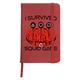 Блокнот А5 Солдаты Игра в кальмара (Squid Game) Красный (92288-3384-RD) - изображение 1