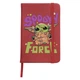 Блокнот А5 Бейбы Йода (Baby Yoda Halloween The Mandalorian) Красный (92288-3440-RD) - изображение 1