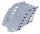 Лоток вертикальний Арніка збірний 6 в 1, пластик прозорий (82448) - зображення 1
