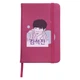 Блокнот А5 Ким Сокчин БТС (Kim Seok Jin BTS) Малиновый (92288-3259-FU) - изображение 1