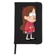 Блокнот А5 Мейбл Пайнс Гравиты Фолз (Mabel Pines Gravity Falls) Черный (92288-2625-BK) - изображение 1
