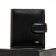 Кожаный мужской кошелек Classic DR. BOND M3827 black - изображение 1
