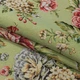 Тканина жаккард блом/bloom/фон ківі,квіти великі (280см 334г/м² пог.м) (148952) - зображення 1