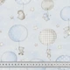Декоративная ткань бимби зверюшки на шарах/bimbi голубой (290см 212г/м² пог.м) (160967) - изображение 3