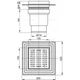 Трап для душа ALCAPLAST 150x150мм вертикальный выпуск сатин APV13 - изображение 2
