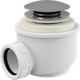 Сифон для душового піддону ALCA PLAST A465-50 Click-Clack (8595580518844) - зображення 1