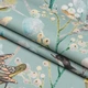 Декоративная ткань птичий мир / primavera фон бирюза (280см 175г/м² пог.м) (167589) - изображение 1