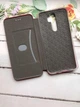 Чехол-книжка с рисунком для Xiaomi Redmi Note 8 Pro Красный :: Розовые цветы (принт 287) - изображение 5