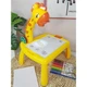 Детский стол проектор для рисования с подсветкой Projector Painting. Цвет: желтый - изображение 7