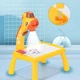 Детский стол проектор для рисования с подсветкой Projector Painting. Цвет: желтый - изображение 13