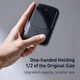 Повербанк портативное зарядное устройство Power Bank Baseus Q Pow 10000 mAh premium 15W 3A с технологией QC3.0+PD3.0 и iP кабелем карманная стильная батарея Mini Black - изображение 10