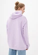 Худи Solo спортивное на флисе удлиненное One Size Сиреневый Wm1529 - изображение 3
