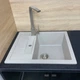 Кухонная мойка гранит ADAMANT Fortis 610x495x200 Терра-07 с сифоном Nova - изображение 6