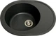 Кухонная мойка гранит ADAMANT Vast 610х495х200 Графит-13 с сифоном Nova - изображение 3