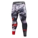 Легинсы (тайтсы) Wolf Grey компрессионные мужские для занятий спортом (MMA кикбоксинг бокс спорзал бег) - XXL - изображение 2