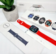 Розумний смарт годинник Smart Watch 44mm Bluetooth LUX32 PRO Series 6 Aluminium + 2 РЕМІШКА (додаток RDFIT) SILVER - зображення 8